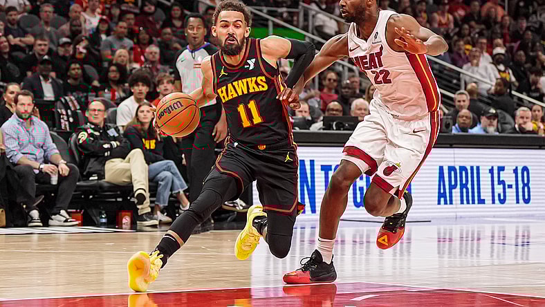 NBA: Play-In-Miami Heat at Atlanta Hawks