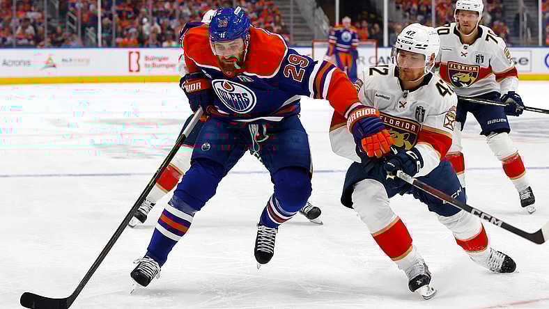 NHL: Stanley Cup Final-Florida Panthers at Edmonton Oilers