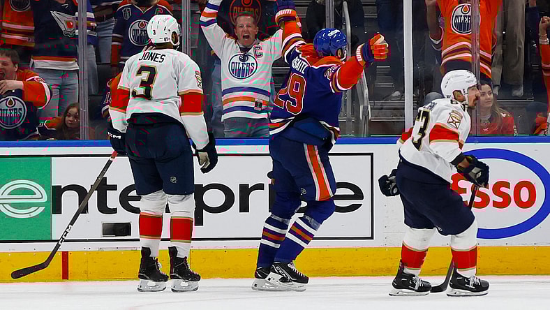 NHL: Stanley Cup Final-Florida Panthers at Edmonton Oilers
