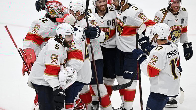 NHL: Stanley Cup Final-Florida Panthers at Edmonton Oilers