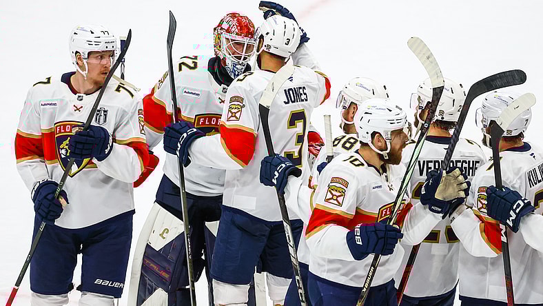 NHL: Stanley Cup Final-Florida Panthers at Edmonton Oilers