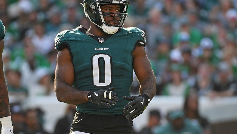 Philadelphia Eagles edge rusher Bryce Huff