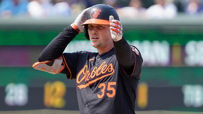 Baltimore Orioles catcher Adley Rutschman