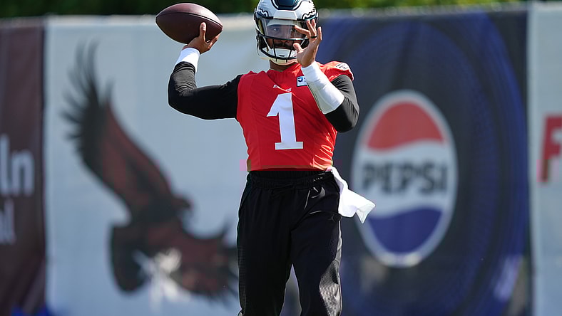 Philadelphia Eagles quarterback Jalen Hurts
