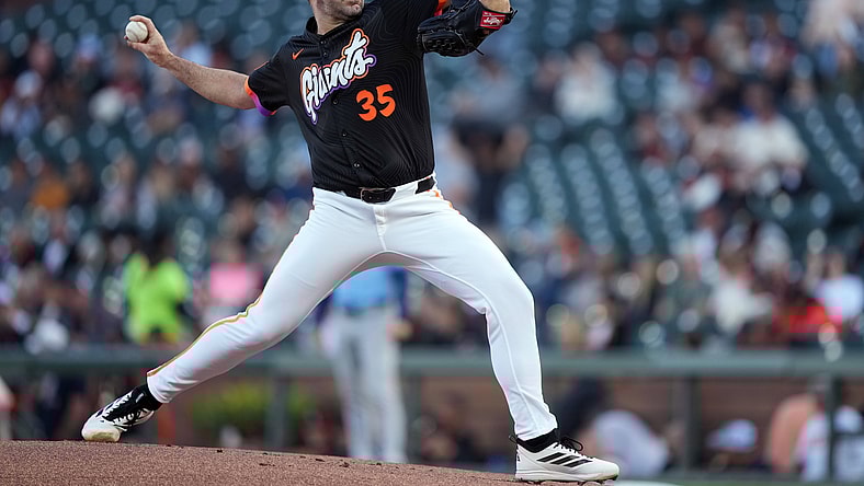 San Francisco Giants pitcher Justin Verlander