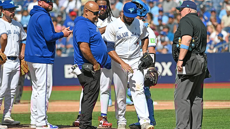 MLB: Yimi Garcia pulled from game for Toronto Blue Jays