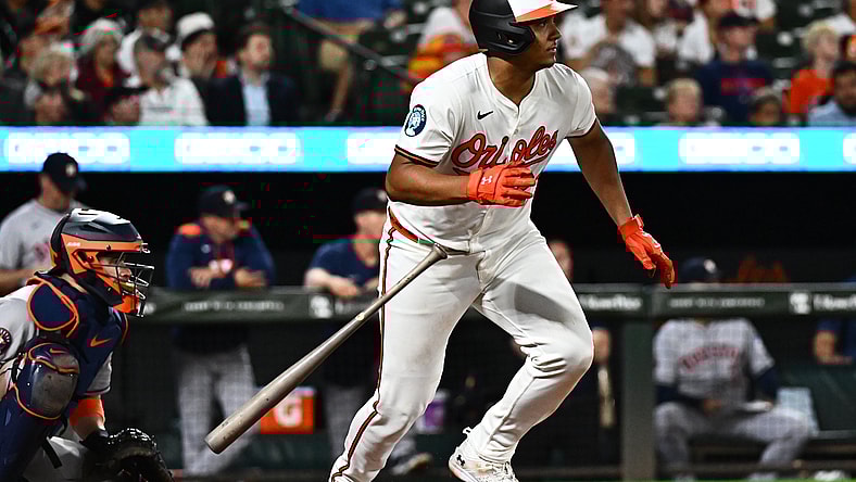 Baltimore Orioles catcher Samuel Basallo