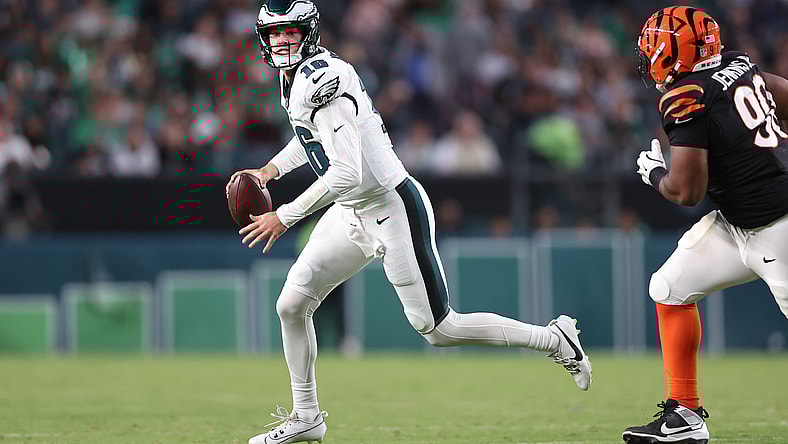 Philadelphia Eagles quarterback Tanner McKee