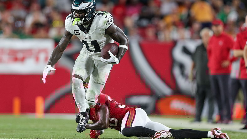 Philadelphia Eagles wide receiver A.J. Brown