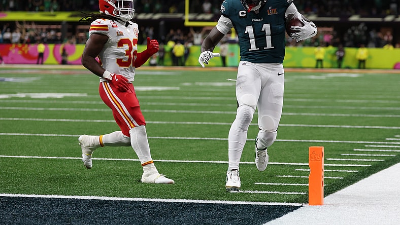 Philadelphia Eagles wide receiver A.J. Brown