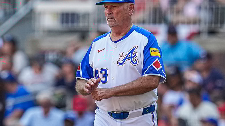 Atlanta Braves manager Brian Snitker