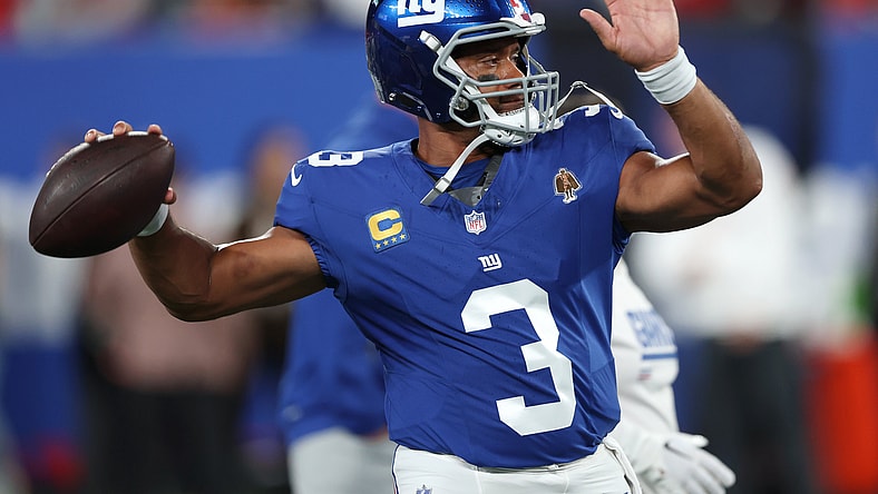 New York Giants quarterback Russell Wilson