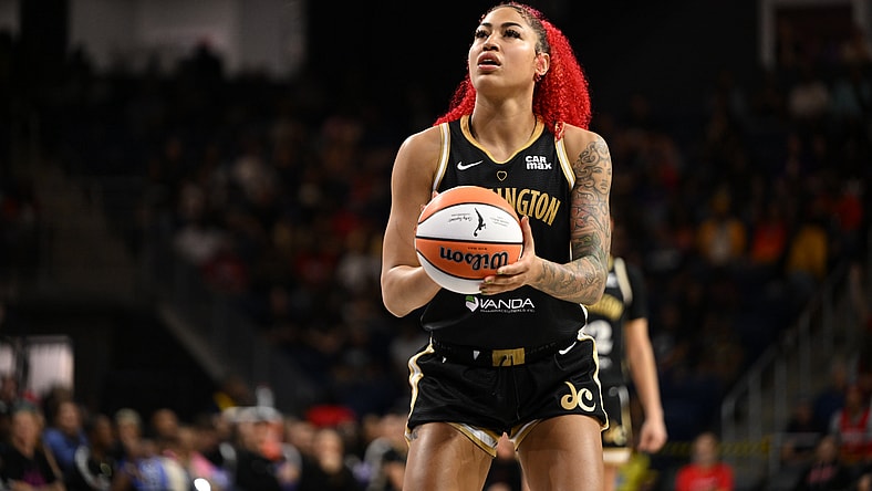 Washington Mystics forward Shakira Austin