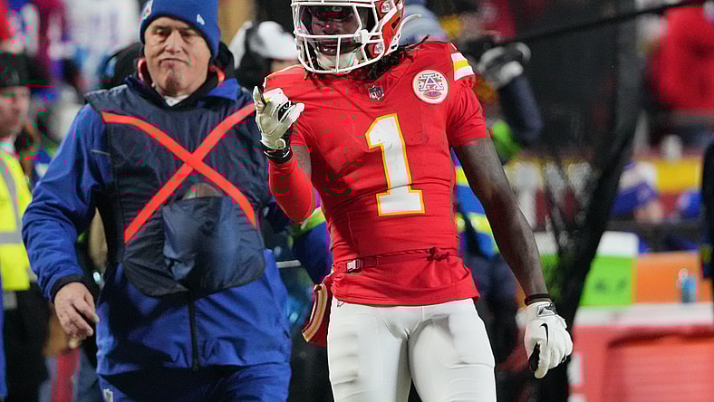 Kansas City Chiefs wide receiver Xavier Worthy