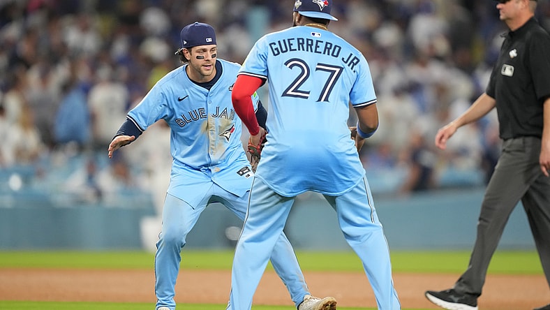 MLB: World Series-Toronto Blue Jays at Los Angeles Dodgers