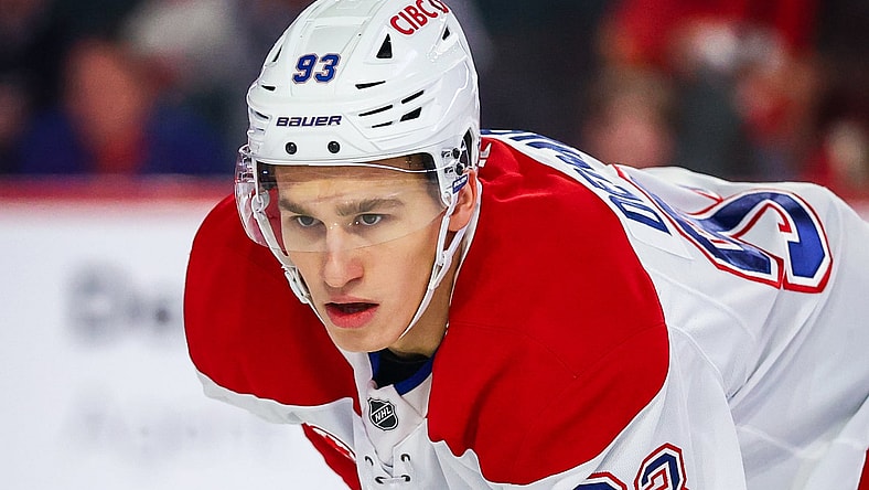 NHL: Montreal Canadiens at Calgary Flames, forward ivan demidov