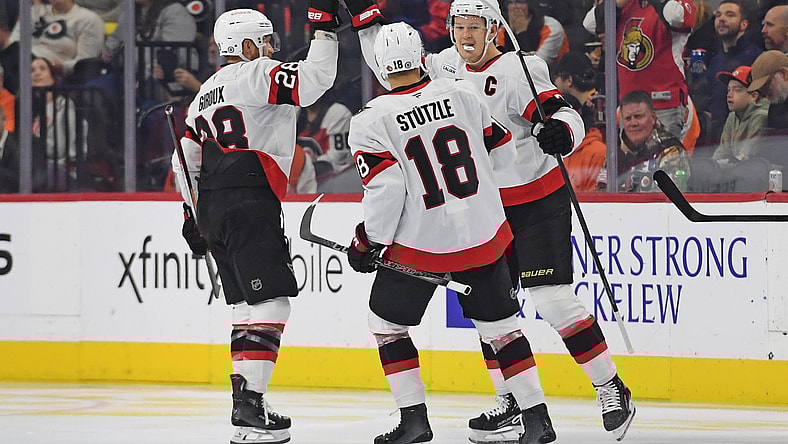 NHL: Ottawa Senators at Philadelphia Flyers