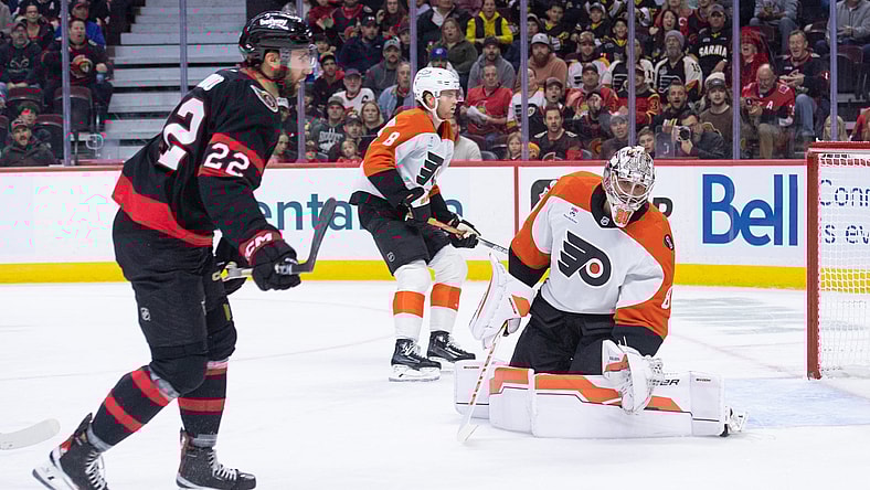 NHL: Philadelphia Flyers at Ottawa Senators