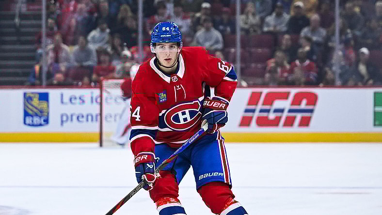 NHL: Preseason-Toronto Maple Leafs at Montreal Canadiens, defenceman David Reinbacher