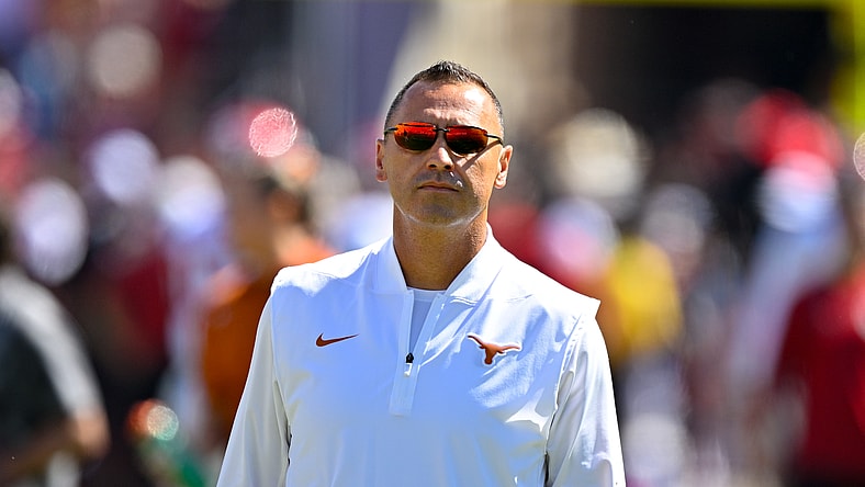 Texas Longhorns head coach Steve Sarkisian