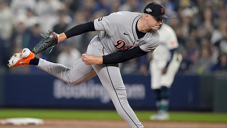 Detroit Tigers pitcher Tarik Skubal