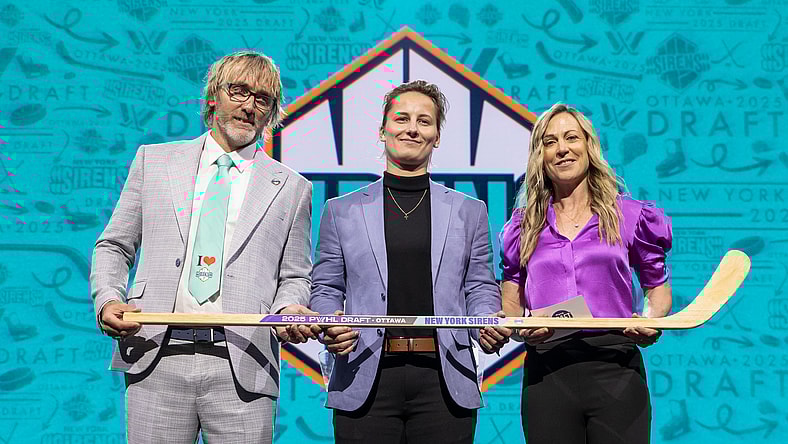 Kristyna Kaltounkova, selected No. 1 overall by the New York Sirens in 2025 PWHL Entry Draft.