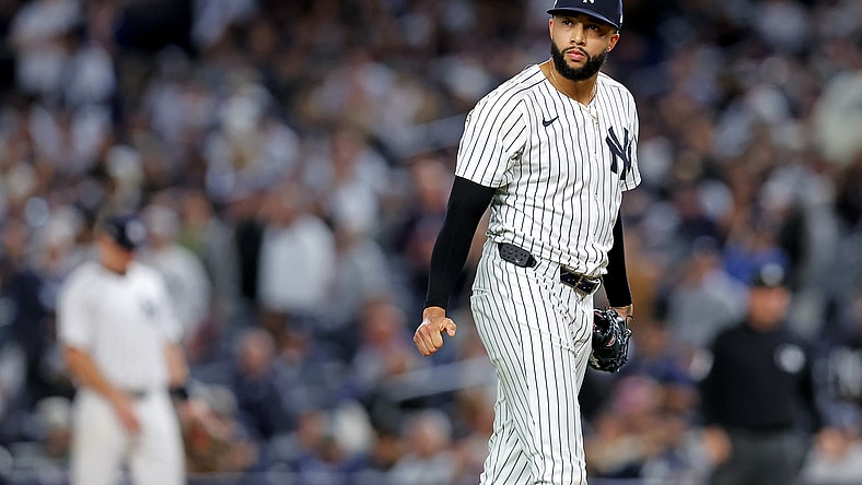 MLB: Playoffs-Devin Williams, New York Yankees