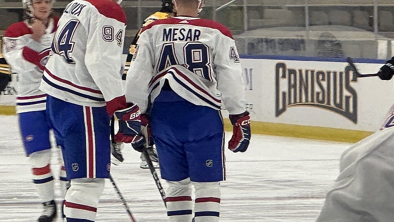 Montreal Canadiens Mesar and Mailloux