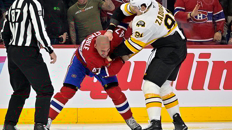 NHL: Boston Bruins at Montreal Canadiens