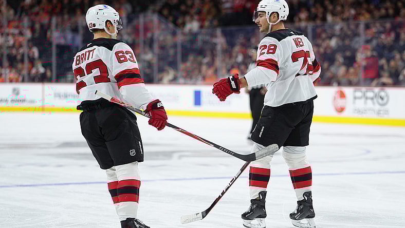 NHL: New Jersey Devils at Philadelphia Flyers