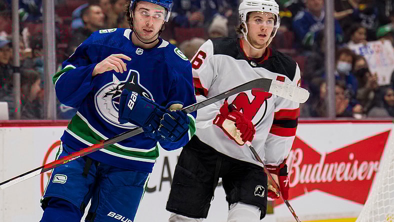 NHL: New Jersey Devils at Vancouver Canucks