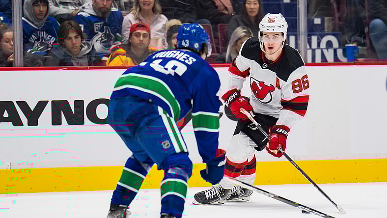 NHL: New Jersey Devils at Vancouver Canucks