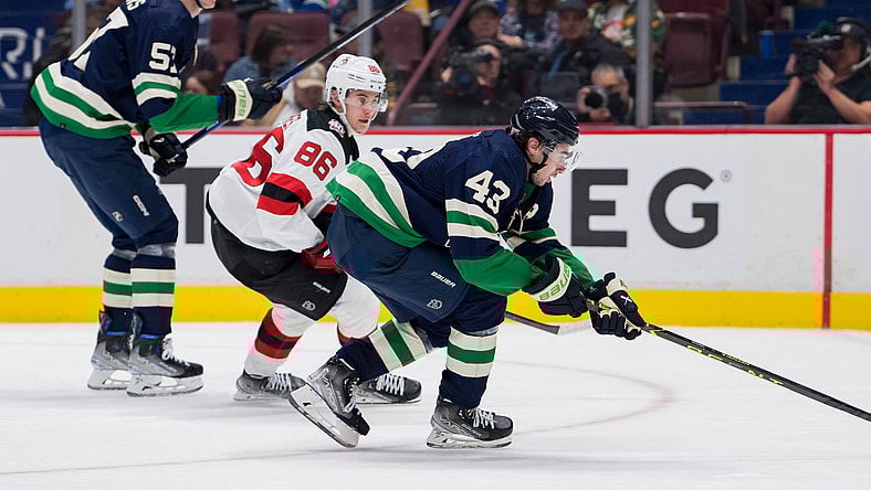 NHL: New Jersey Devils at Vancouver Canucks