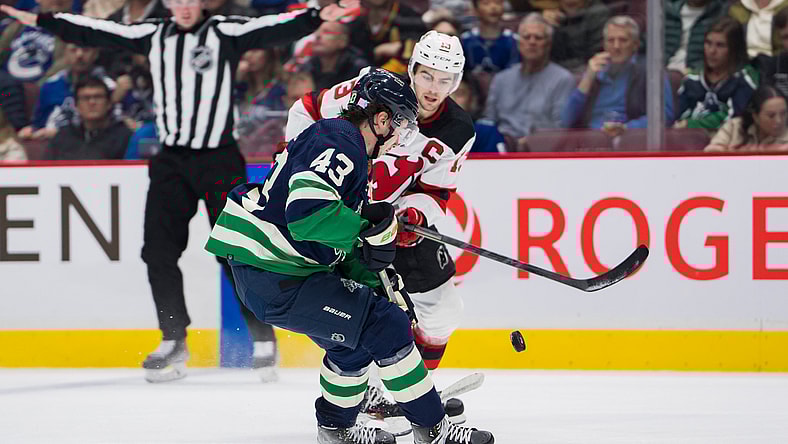 NHL: New Jersey Devils at Vancouver Canucks