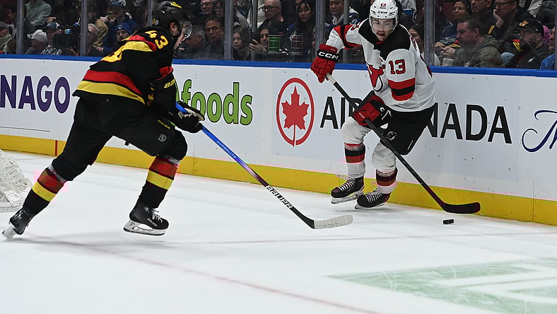 NHL: New Jersey Devils at Vancouver Canucks