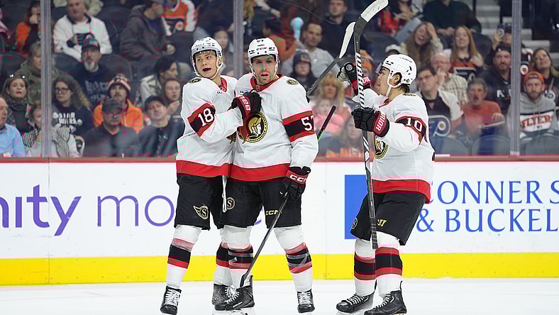 NHL: Ottawa Senators at Philadelphia Flyers
