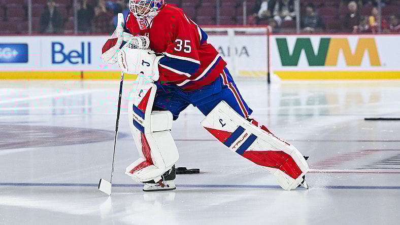 NHL: Philadelphia Flyers at Montreal Canadiens, montreal canadiens, samuel montembeault