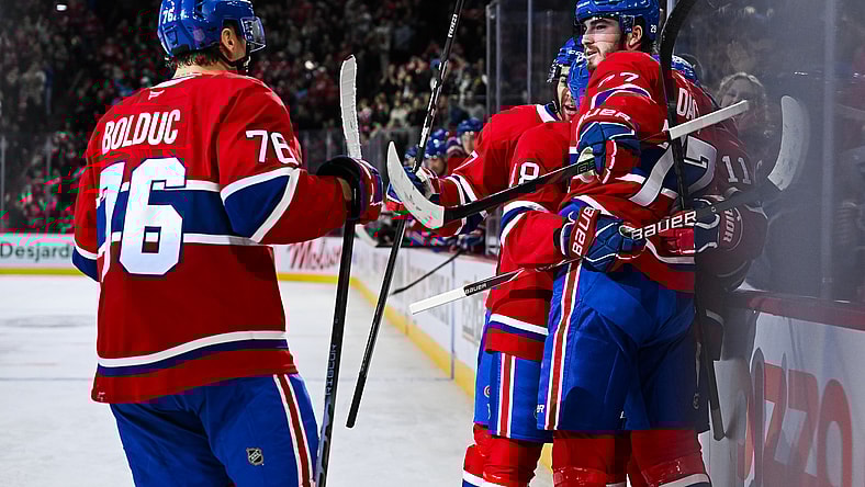 NHL: Philadelphia Flyers at Montreal Canadiens, kirby dach