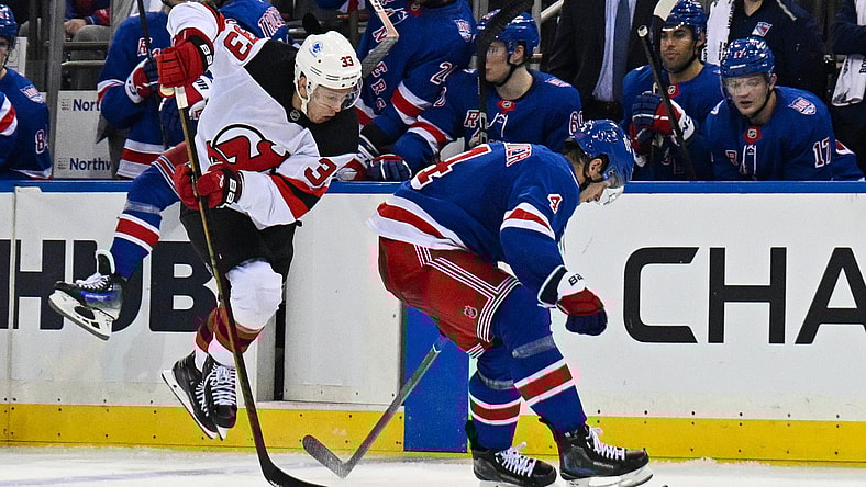 NHL: Preseason-New Jersey Devils at New York Rangers
