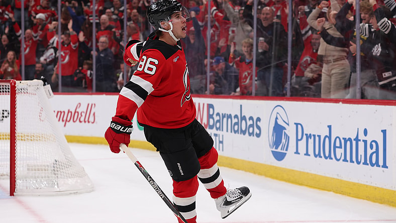 NHL: San Jose Sharks at New Jersey Devils