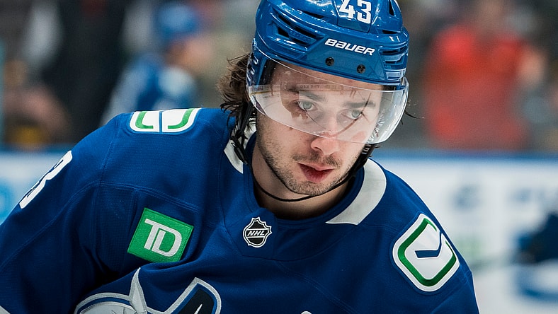 NHL: Winnipeg Jets at Vancouver Canucks