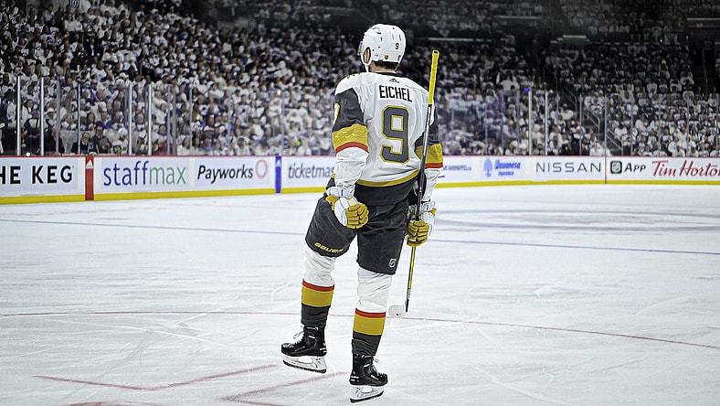 Vegas Golden Knights, Jack Eichel (Photo/Screenshot- Vegas Golden Knights via Twitter)