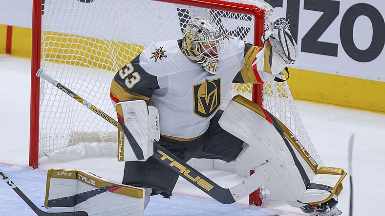 Vegas Golden Knights Goalie, Adin Hill