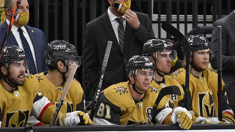 Peter DeBoer Vegas Golden Knights coach