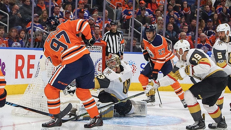 Connor McDavid leads the Edmonton Oilers vs. the Vegas Golden Knights