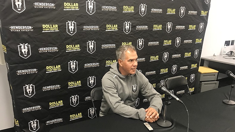 Manny Viveiros Henderson Silver Knights head coach