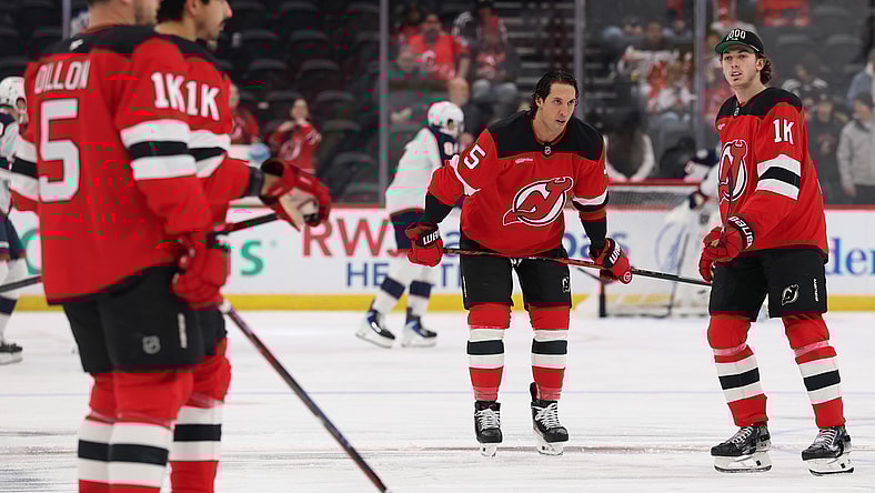 NHL: Columbus Blue Jackets at New Jersey Devils