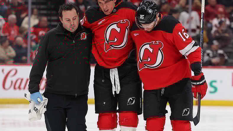 NHL: Columbus Blue Jackets at New Jersey Devils