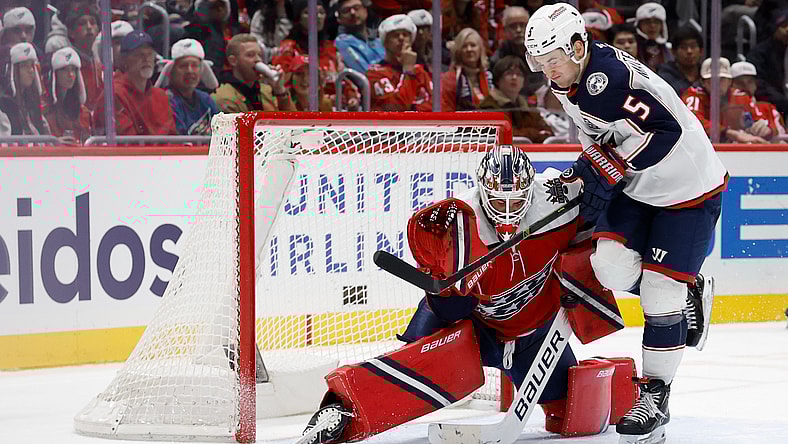 NHL: Columbus Blue Jackets at Washington Capitals