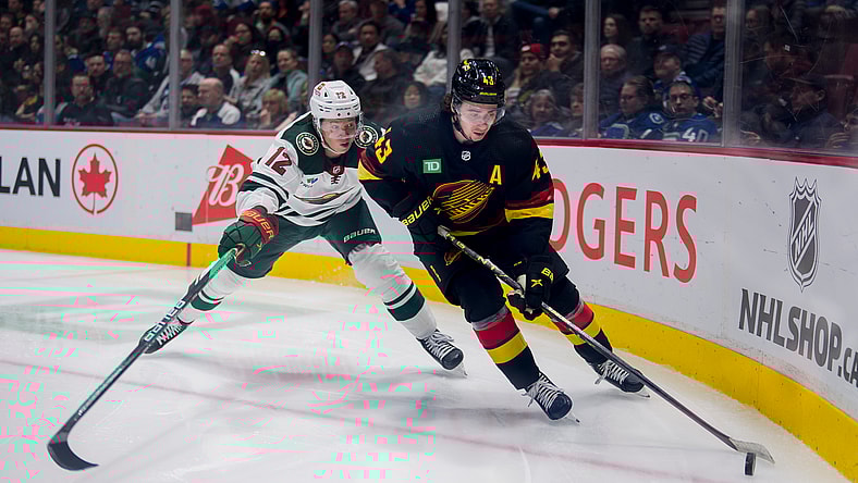 NHL: Minnesota Wild at Vancouver Canucks